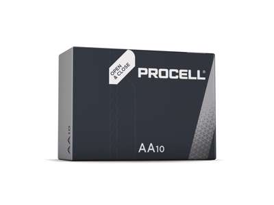 Batterier AA Procell made by Duracell 10 stk./ pk.